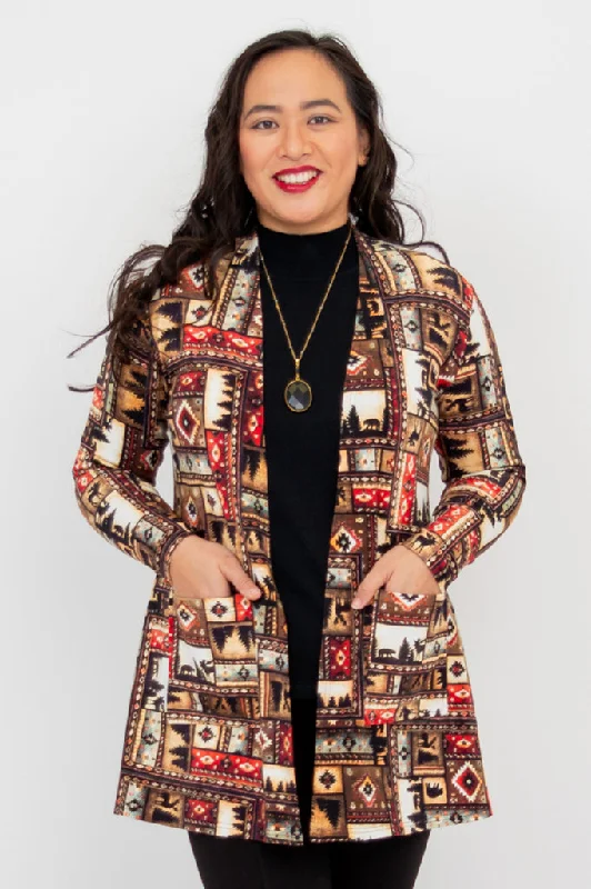 Pauline Jacket, Arizona, Bamboo Nylon Jacket Polyester Jacket Spandex Jacket