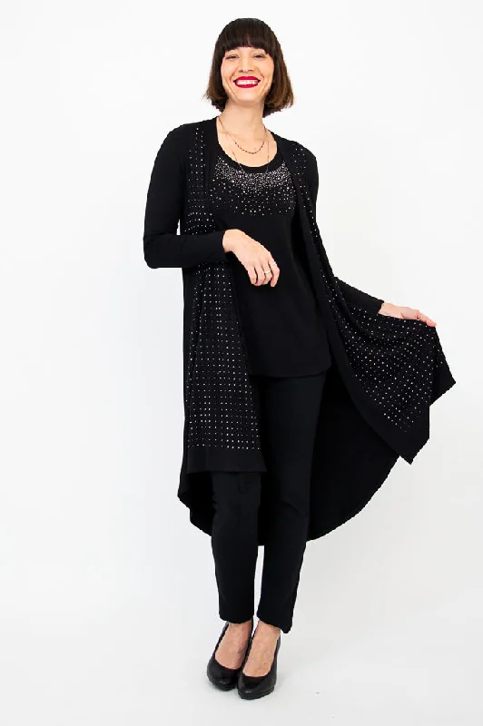 Priscilla Jacket, Black Diamond, Bamboo Bomber Jacket Anorak Windbreaker