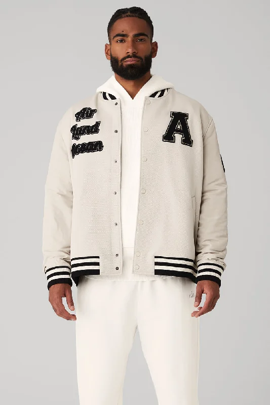 G.O.A.T Jacket - Bone Hooded Jacket Caped Jacket Shawl Collar Jacket
