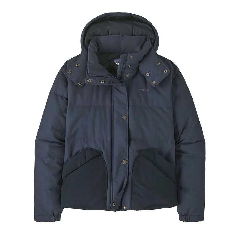 Women's Downdrift Jacket - Smolder Blue Appliqued Jacket Beaded Jacket Sequined Jacket
