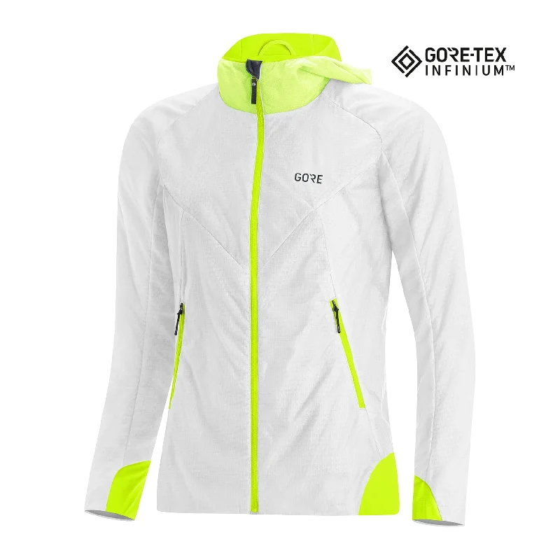 Women's R5 GORE-TEX Infinium™ Insulated Jacket - White Insulated Jacket Fitted Jacket Loose Jacket Women's R5 GORE-TEX Infinium™ Insulated Jacket - White Insulated Jacket Fitted Jacket Loose Jacket