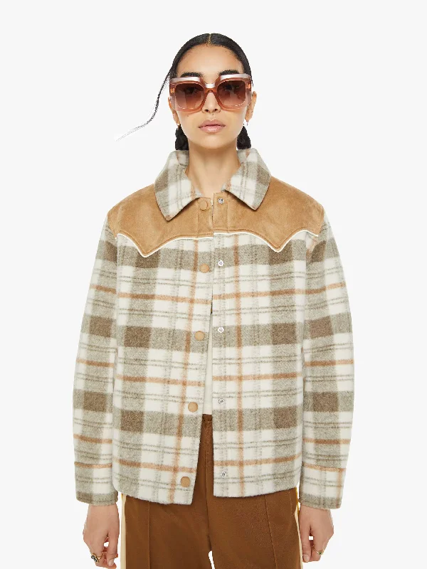The Western After School Jacket - Stetson Style Fleece Fabric Down Fabric Feather Fabric