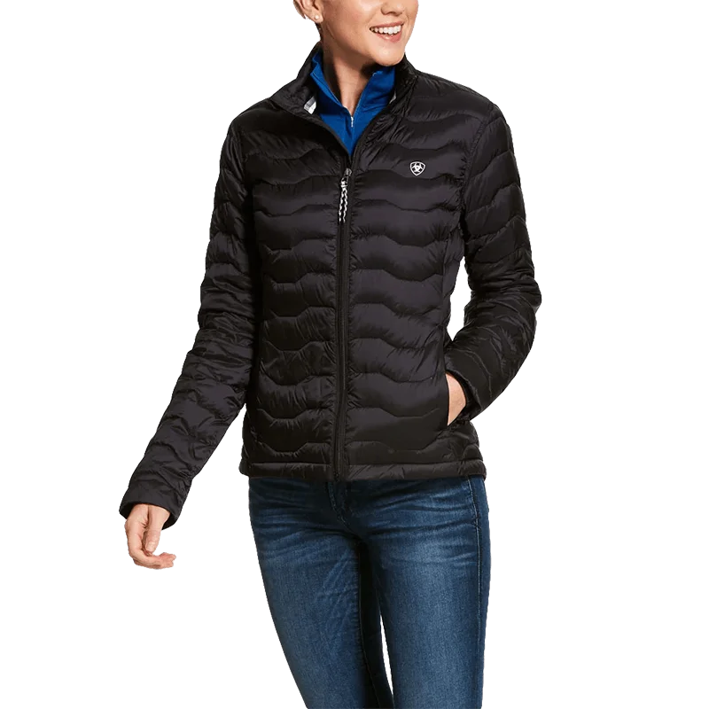 Ariat Women's Ideal 3.0 Down Black Jacket Chenille Fabric Brocade Fabric Lace Fabric Ariat Women's Ideal 3.0 Down Black Jacket Chenille Fabric Brocade Fabric Lace Fabric