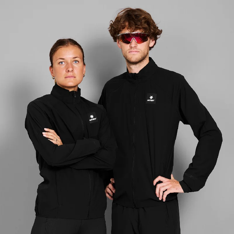 Clean Pace Flex Jacket Front Pockets Side Pockets Patch Pockets