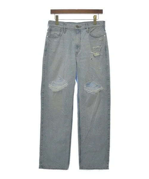 upper hights Jeans Comfortable Distressed Straight-Leg Jeans