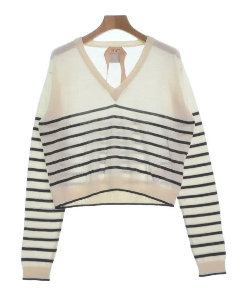 Nﾟ 21 Sweaters Notch Collar Peter Pan Collar Cowl Neck