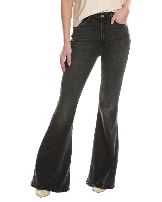 7 For All Mankind Black Megaflare Jean Trendy Vintage Denim Jeans