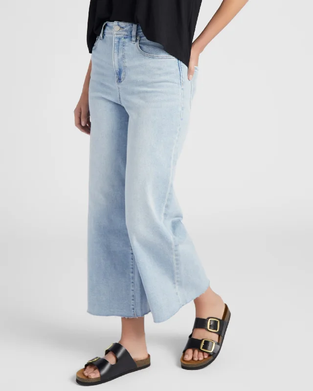 Joni Wide Leg Jeans Elegant Bootcut Fit Jeans