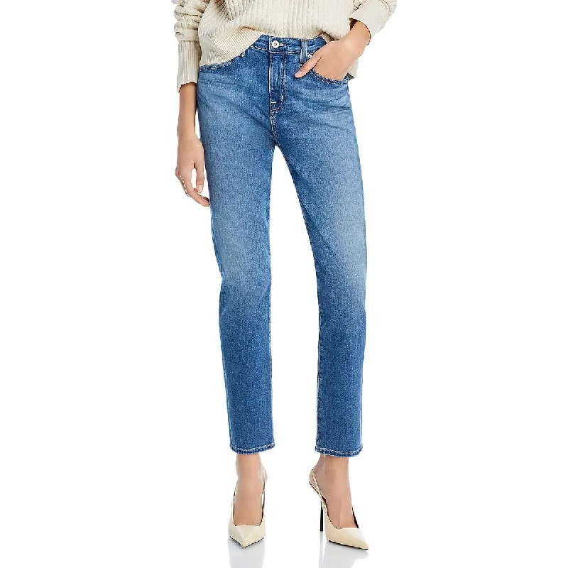 AG Jeans Womens Mid Rise Ankle Ankle Jeans Fashionable Slouchy Fit Jeans