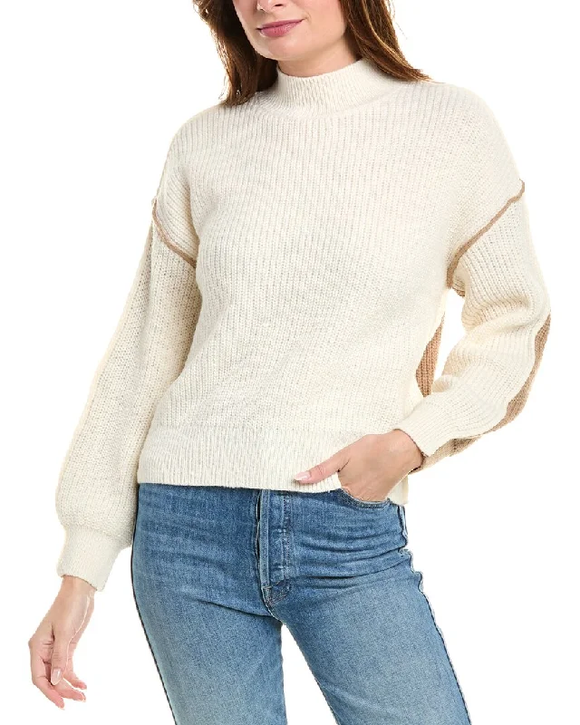 Aiden Sweater Mesh Sweater Canvas Denim