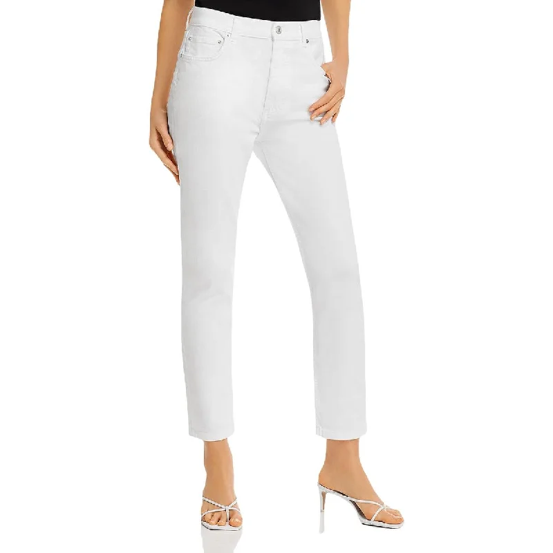 Aqua Womens Stella Denim Stretch Skinny Jeans Comfortable Zip-Fly Denim Jeans