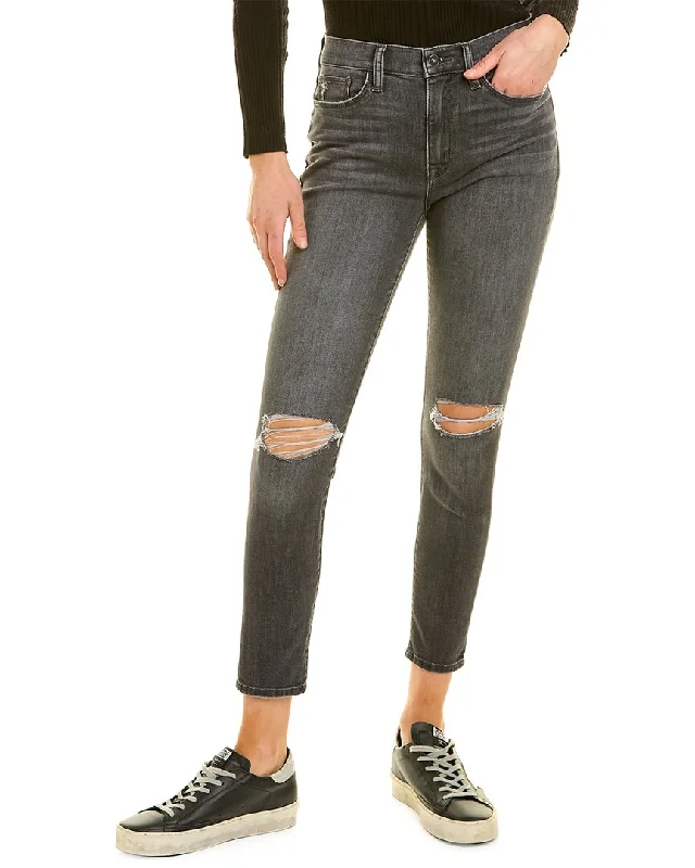 Hudson Jeans Blair Phoenix High-Rise Skinny Ankle Jean Comfortable Folded Hem Jeans