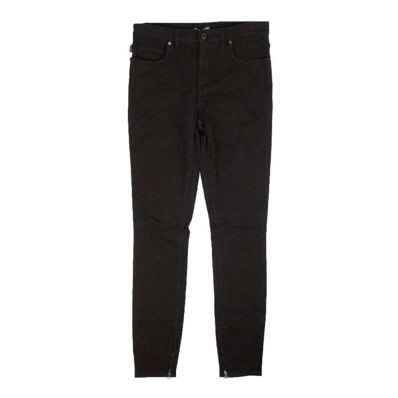 TOM FORD Black Classic Skinny Jeans Trendy Wide-Leg High-Waist Denim
