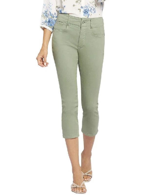 Nydj Ami English Ivy Capri Jean Comfortable Zip-Fly Denim Jeans