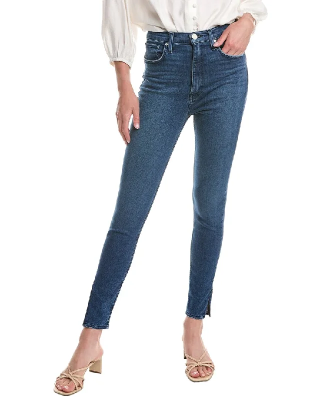 Hudson Jeans Centerfold Extreme High-Rise Moody Super Skinny Ankle Jean Casual Distressed Skinny Jeans