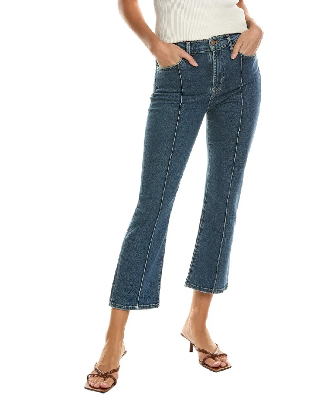 7 For All Mankind Daisy High-Waist Slim Kick Jean Trendy Skinny Fit Jeans