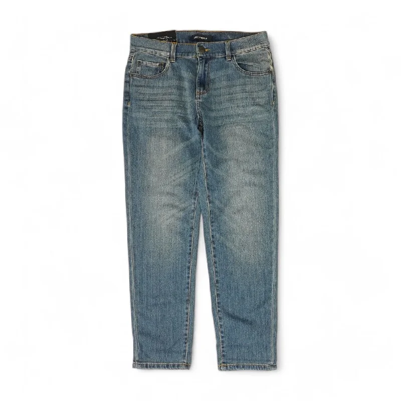 Blue Solid Boyfriend Regular Jeans Classic Black Denim Jeans