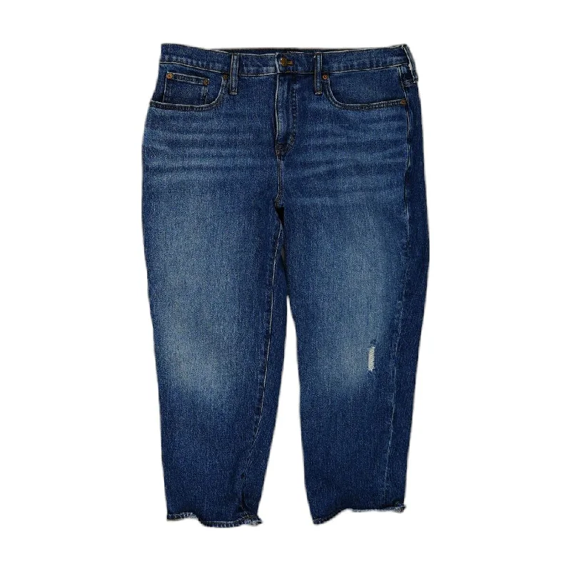 Blue Solid Jeans Trendy Flared Leg Jeans