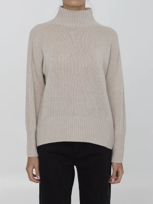 Cashmere Jumper Print Jacquard Patchwork