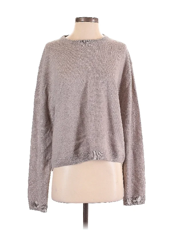 Cashmere Pullover Sweater Bright Pastel Dark