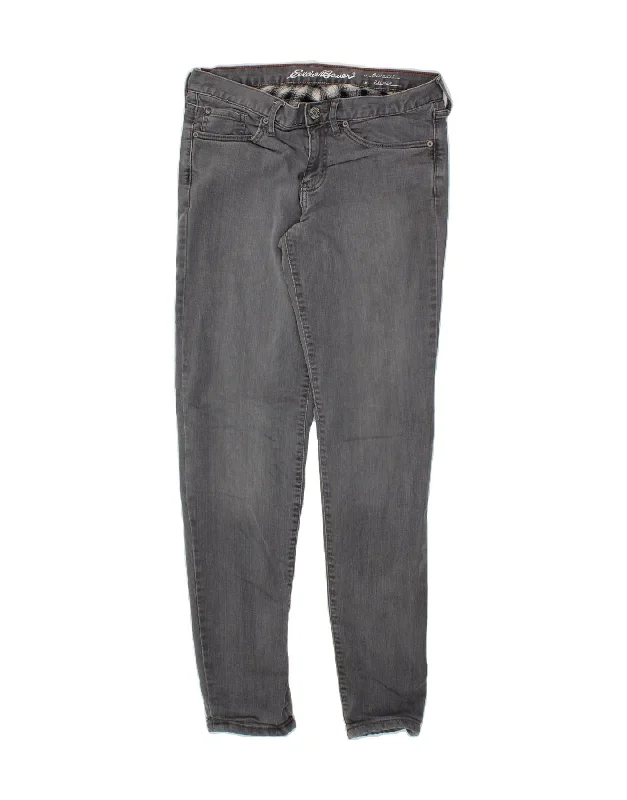 EDDIE BAUER Womens Boyfriend Relaxed Fit Straight Jeans W30 L31 Grey Fashionable Straight Fit Denim EDDIE BAUER Womens Boyfriend Relaxed Fit Straight Jeans W30 L31 Grey Fashionable Straight Fit Denim