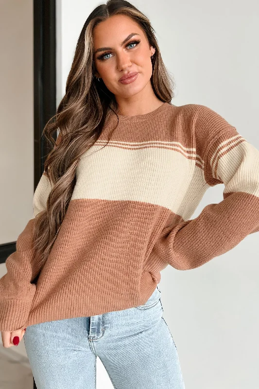 Fact Of The Matter Colorblock Sweater (Dusty Apricot) Chenille Fabric Brocade Fabric Lace Fabric Fact Of The Matter Colorblock Sweater (Dusty Apricot) Chenille Fabric Brocade Fabric Lace Fabric