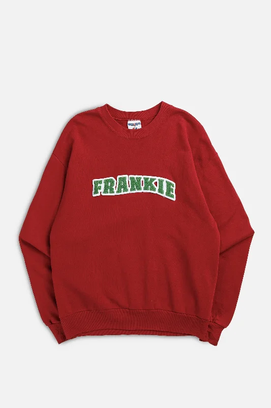 Frankie Upcycled Varsity Sweater Anti-Pilling Anti-Shrink Durable