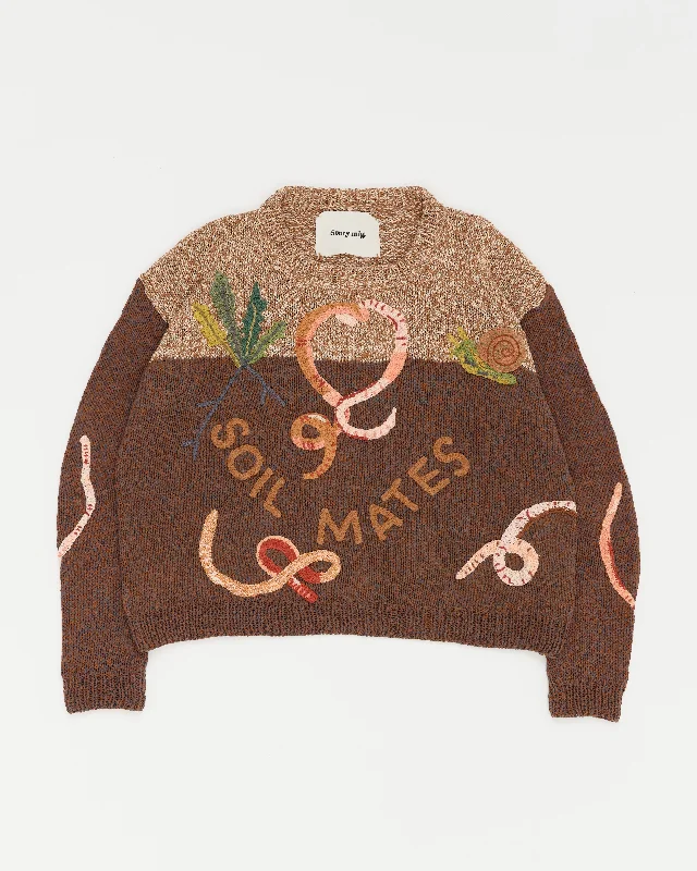Furrow Jumper - Soil Mates Compost Rayon Fabric Velvet Fabric Corduroy Fabric