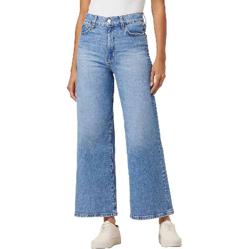 Joe's Jeans Womens The Mia Denim Faded Wide Leg Jeans Chic Vintage-Inspired Denim Jeans