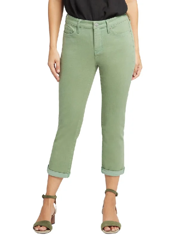 NYDJ Chloe English Ivy Capri Jean Fashionable Relaxed Fit Denim