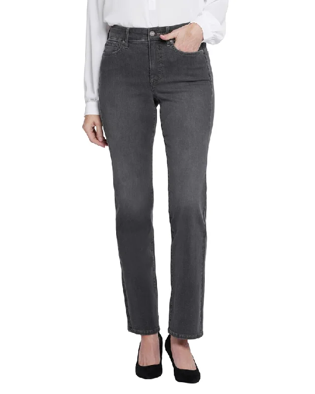 NYDJ Marilyn Beatrix Straight Leg Jean Cozy Tencel Blend Denim Jeans