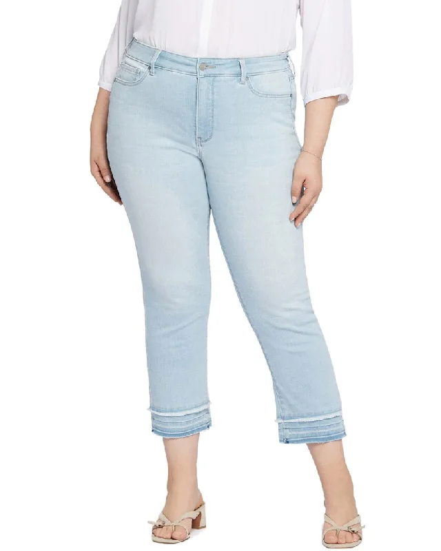 NYDJ Marilyn Brightside Straight Leg Jean Comfortable Stretch Denim Jeans