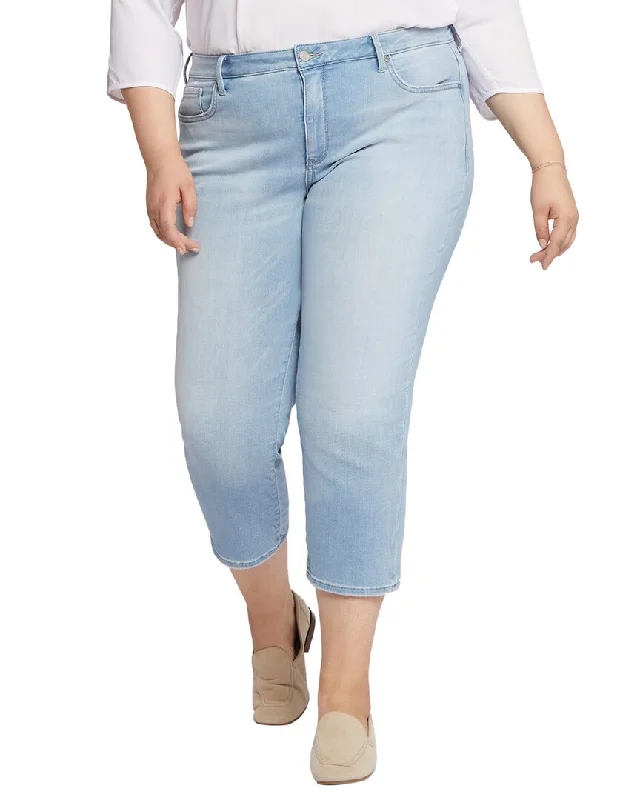 NYDJ Plus Piper Hollander Jean Trendy Layered Pocket Jeans