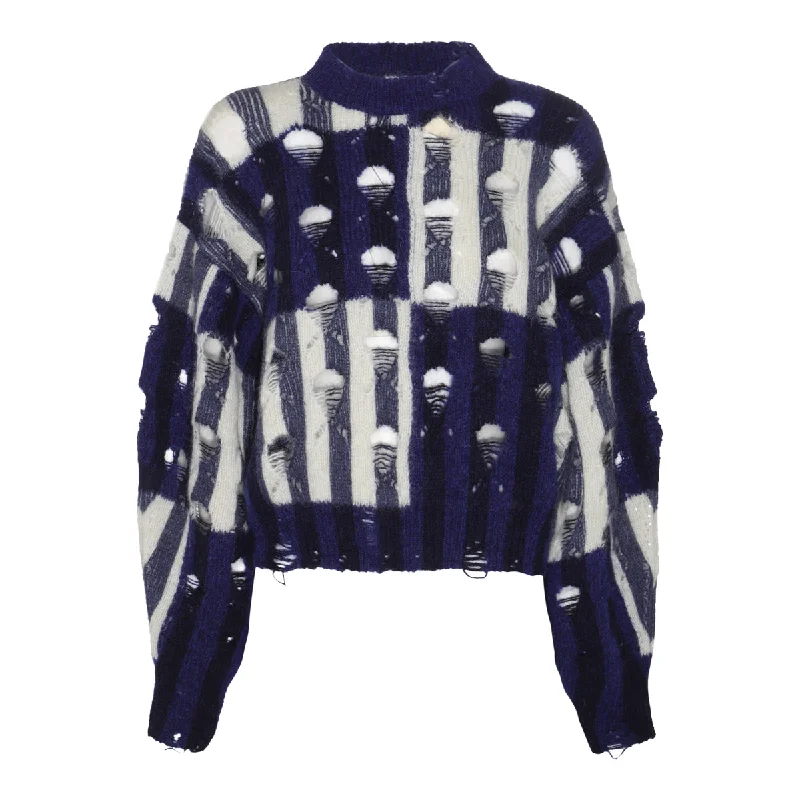 Off-white Sweaters Blue Wool Sweater Cotton Sweater Cashmere Sweater
