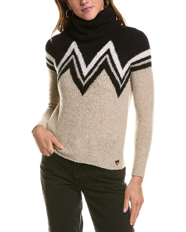 Post Card Wool-Blend Sweater Slim Fit Regular Fit Oversized
