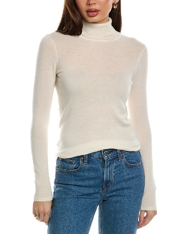 Reiss Hazel Cashmere Sweater Zippered Buttoned Snapped