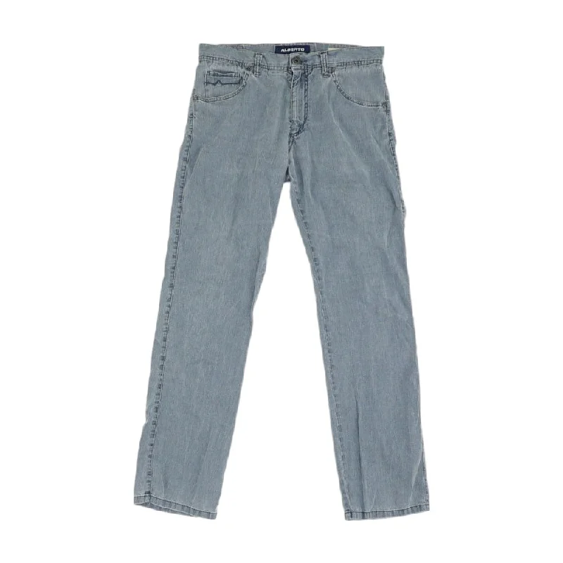 Solid Jeans Comfortable Faded High-Rise Jeans