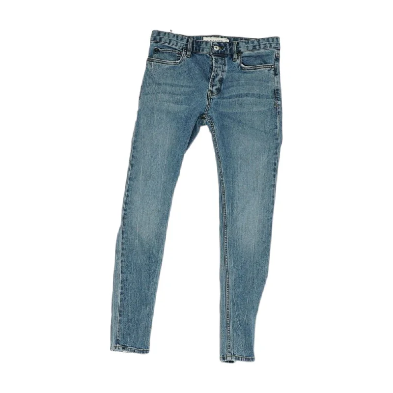 Solid Skinny Jeans Trendy Skinny High-Waist Jeans