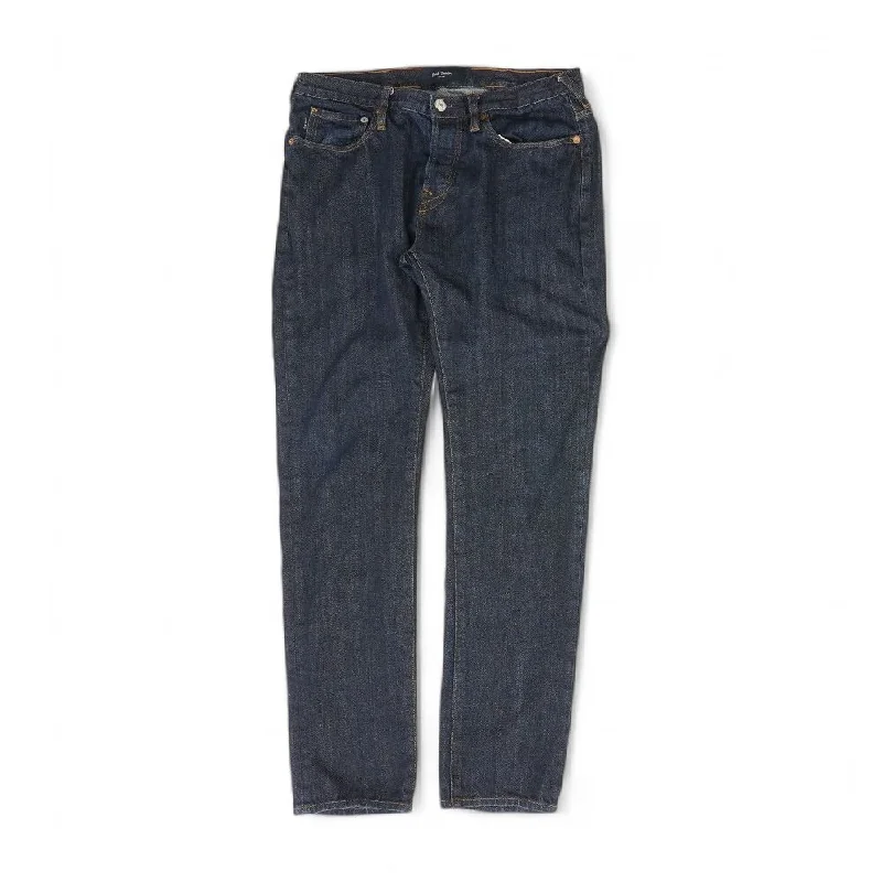 Solid Slim Jeans Trendy Wide-Leg High-Waist Denim