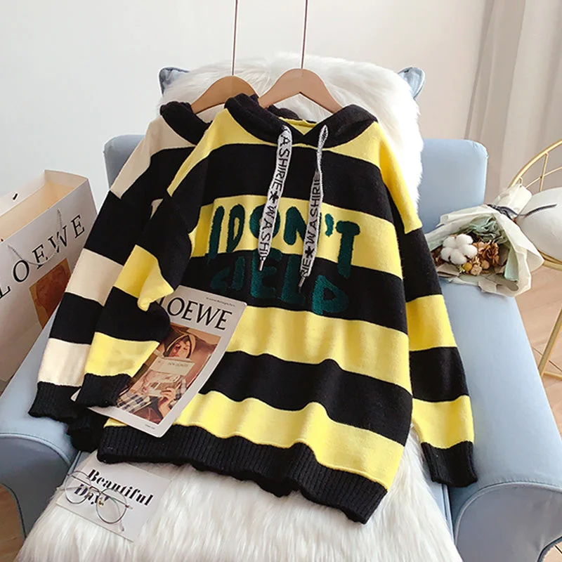 Striped Hoodie sweater sweater sweater striped Hoodie sweater sweater sweater  5159 Striped Floral Plaid