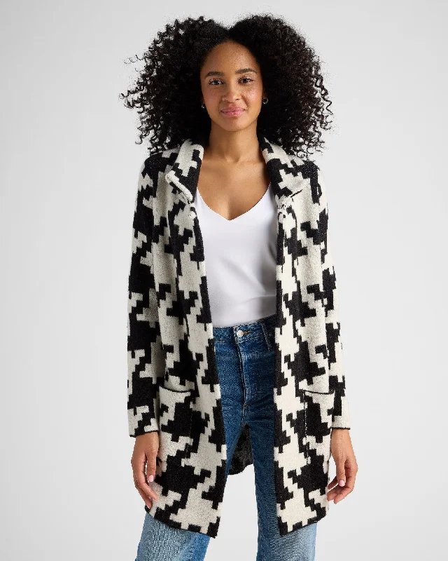 Ivory Houndstooth