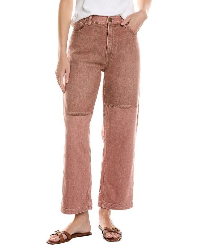 THE GREAT The Billy Beetroot Jean Stylish High-Waist Skinny Denim