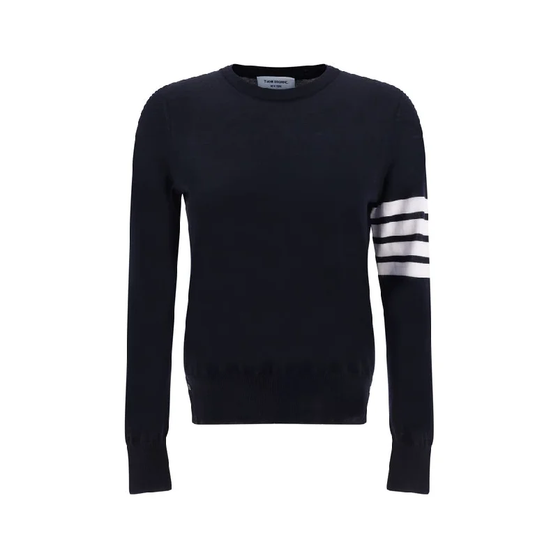 Thom Browne Sweater Graphic Sweater Embroidered Appliqued