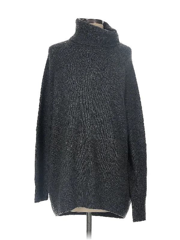 Turtleneck Sweater Wool Fabric Cashmere Fabric Tweed Fabric