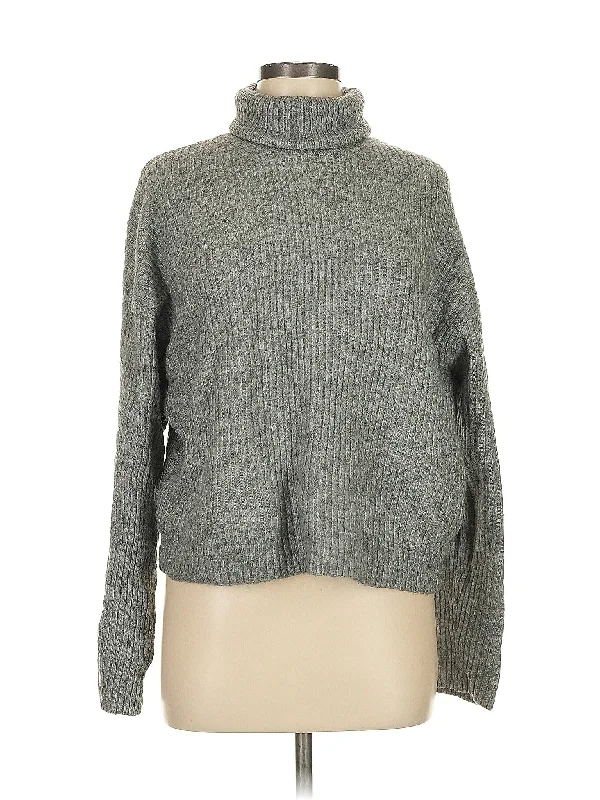 Turtleneck Sweater Polka Dot Checkered Tartan