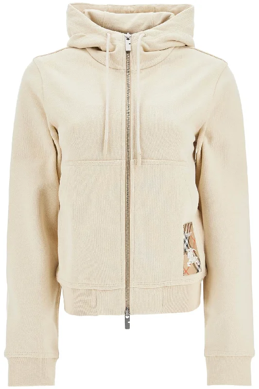 Hooded Full Zip Sweatshirt  - Neutro Hoodie with Hood Adjustable Protection