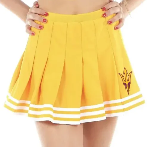 Arizona State ASU Sun Devils Tailgate Skirt high slit skirt