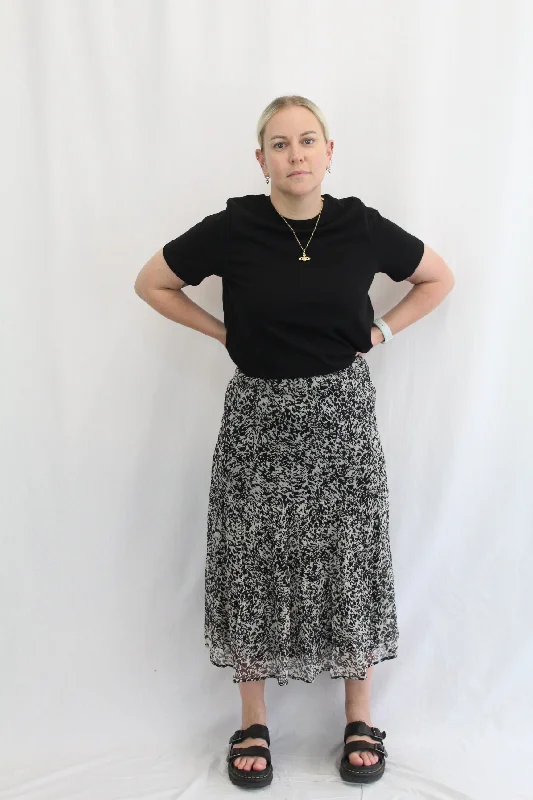 Ba&sh - 'Lady Skirt' linen skirt natural
