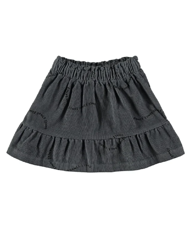 BABYCLIC DANCE NIGHT BLUE SKIRT cashmere skirt soft