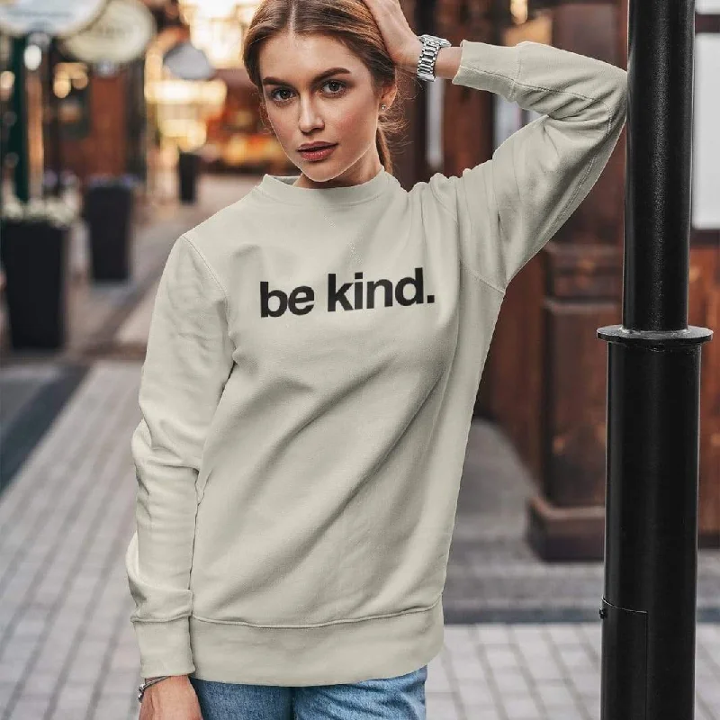 Be Kind | Unisex Sweatshirt... Zip Hoodie Drawstring Kangaroo Pocket